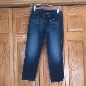 Ann Taylor denim capris. Size 6P.